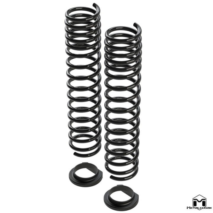 True Dual Rate Front Coils 5.5" (JL 4-Door) / 4.5" (JT), Pair METALCLOAK