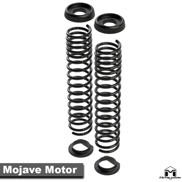True Dual Rate Front Coils 5.5" (JL 4-Door) / 4.5" (JT), Pair METALCLOAK - view 6