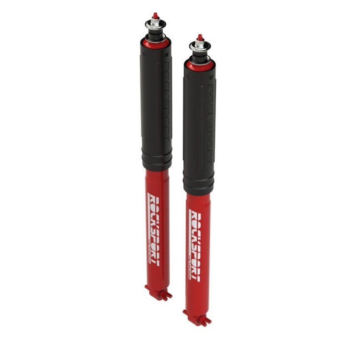 RockSport RED Long Travel Front Shocks - Jeep Wrangler TJ/LJ | MetalCloak