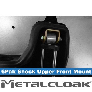 Upper Front 6Pak Shock Mount Kit - Jeep Wrangler TJ/LJ | MetalCloak