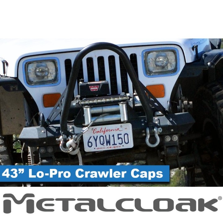 43" Lo-Pro Crawler Cap - Jeep Wrangler TJ/LJ | MetalCloak