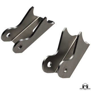 Weld-On Rear Shock Mount Kit - Jeep Wrangler TJ/LJ | MetalCloak
