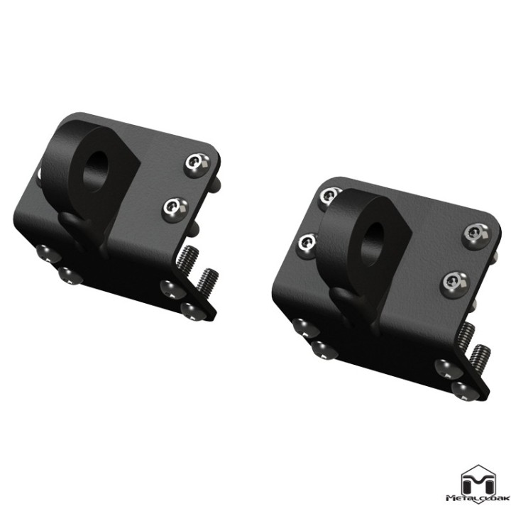 Forward Angle Shackle Mounts - Jeep Wrangler TJ/LJ | MetalCloak