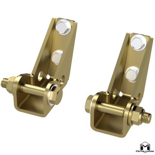 Bolt-On Rear Shock Mount Kit - Jeep Wrangler TJ/LJ | MetalCloak