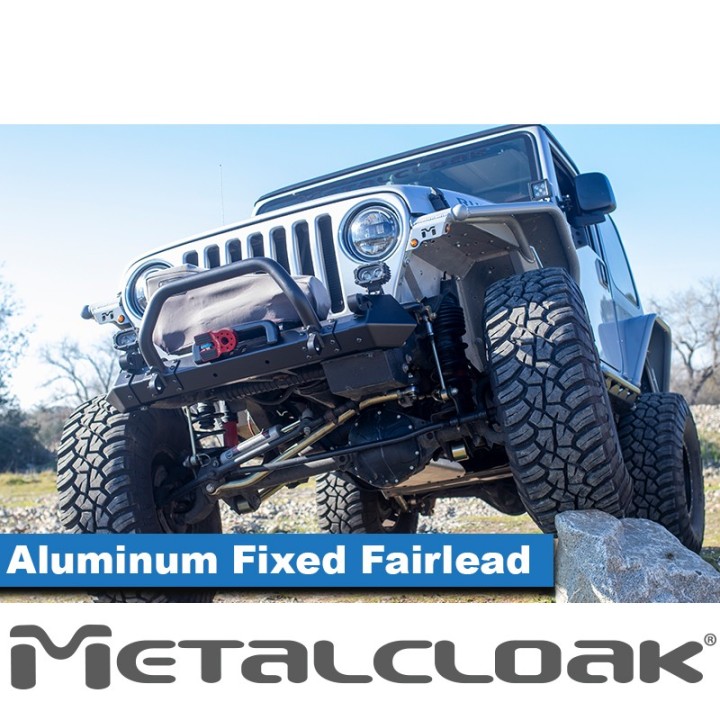 Aluminum Fixed Fairlead - Jeep Wrangler TJ/LJ | MetalCloak