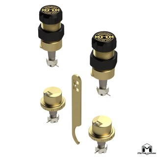 Sworznie kulowe Baller Joints, komplet, TJ/LJ i Dana 30/44 METALCLOAK