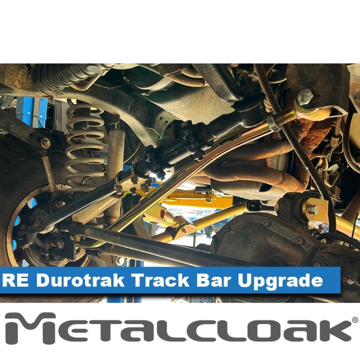 Front Durotrak Track Bar for Rubicon Express Long Arm - Jeep Wrangler TJ/LJ | MetalCloak