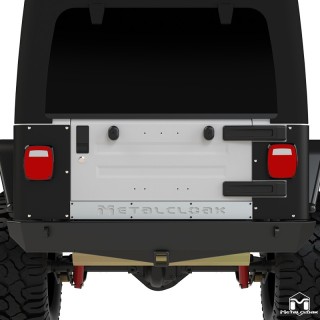 TJ/LJ/YJ Jeep Crawler Rear Bumper - Jeep Wrangler TJ/LJ | MetalCloak
