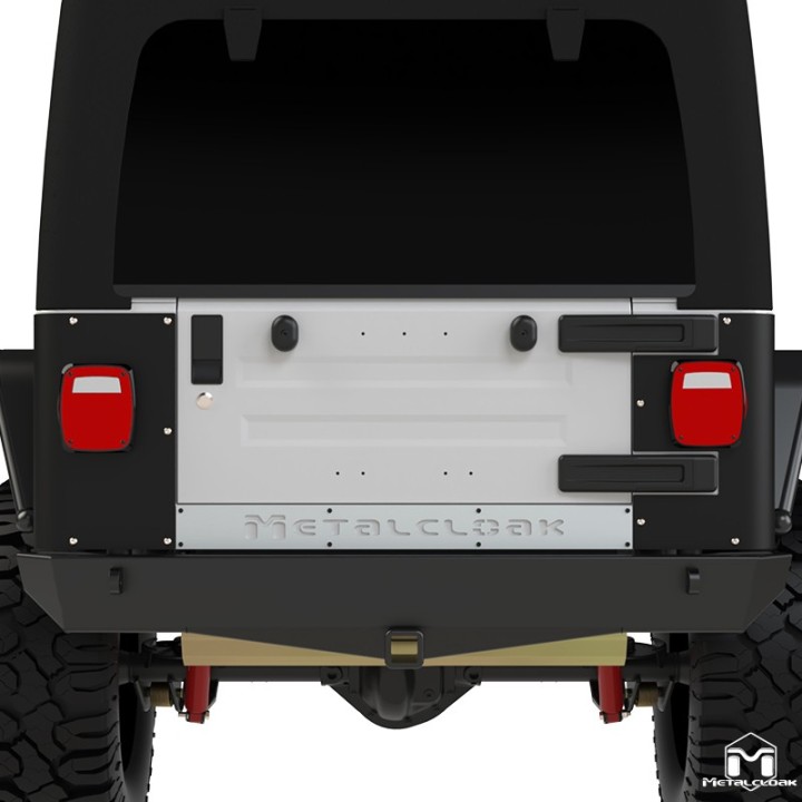 TJ/LJ/YJ Jeep Crawler Rear Bumper - Jeep Wrangler TJ/LJ | MetalCloak