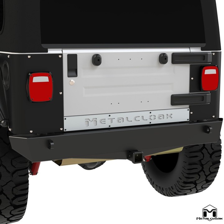 TJ/LJ/YJ Jeep Crawler Rear Bumper - Jeep Wrangler TJ/LJ | MetalCloak