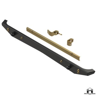 TJ/LJ/YJ Wrangler SlimCrawler Rear Bumper - Jeep Wrangler TJ/LJ | MetalCloak