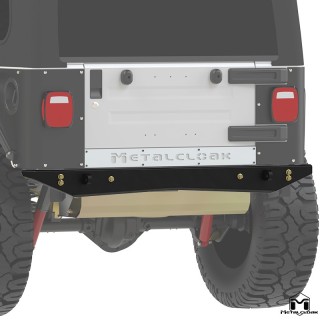 TJ/LJ/YJ Wrangler SlimCrawler Rear Bumper - Jeep Wrangler TJ/LJ | MetalCloak