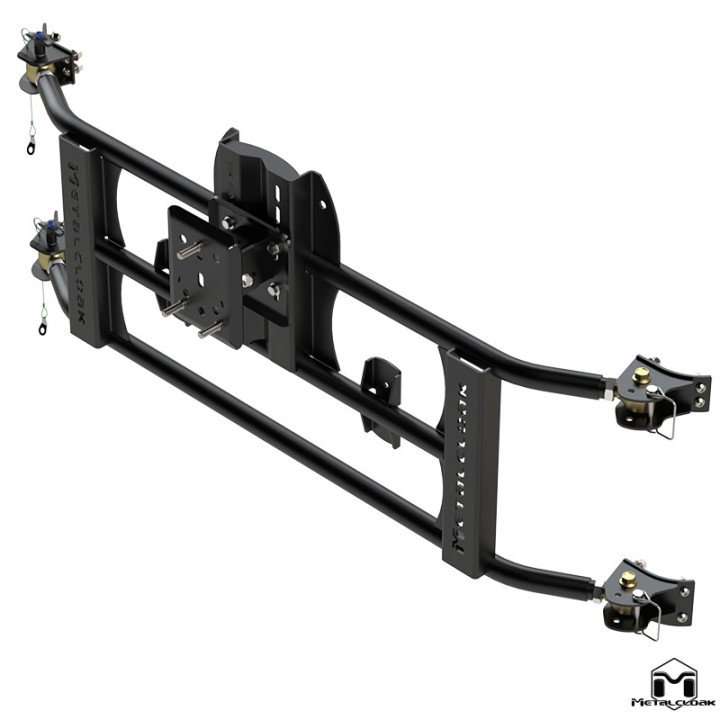 TJ/LJ/YJ/CJ7 Wrangler Tub Mount Tire Carrier - Jeep Wrangler TJ/LJ | MetalCloak