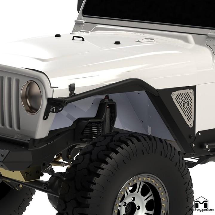Arched Tube Fender - Jeep Wrangler TJ/LJ | MetalCloak