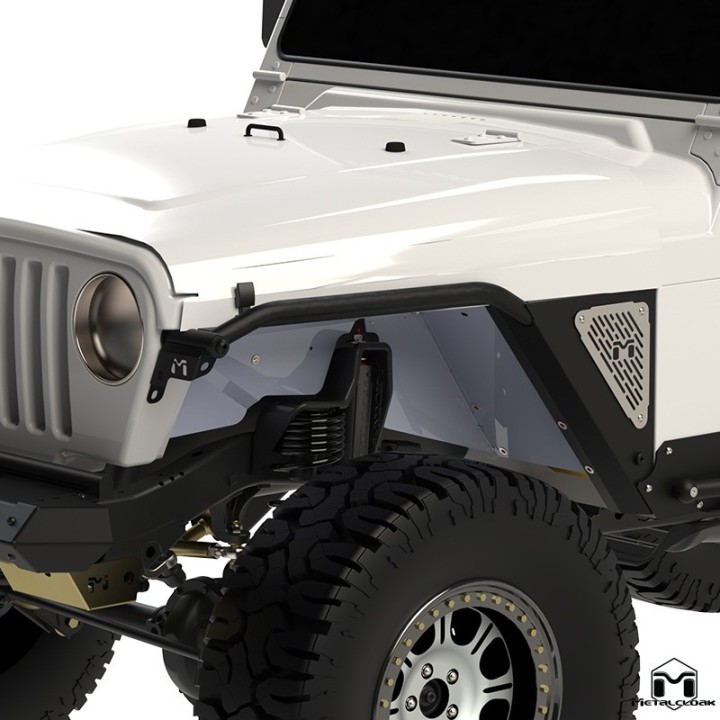 Overline Tube Fender - Jeep Wrangler TJ/LJ | MetalCloak