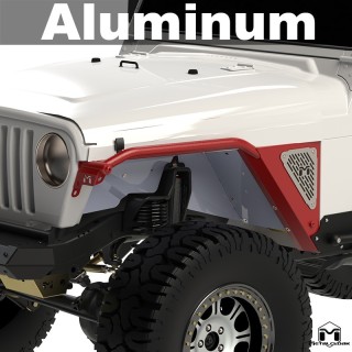 Overline Tube Fender - Jeep Wrangler TJ/LJ | MetalCloak