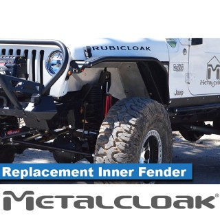 TJ/LJ Aluminum Replacement Fender Well - Builder Series - Jeep Wrangler TJ/LJ | MetalCloak