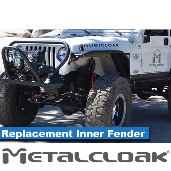 TJ/LJ Aluminum Replacement Fender Well - Builder Series METALCLOAK - view 3