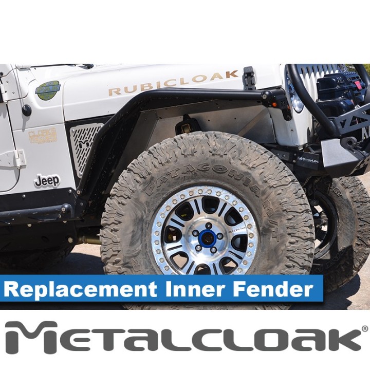 TJ/LJ Aluminum Replacement Fender Well - Builder Series METALCLOAK - view 4