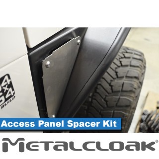 Access Panel Spacer Kit - Jeep Wrangler TJ/LJ | MetalCloak