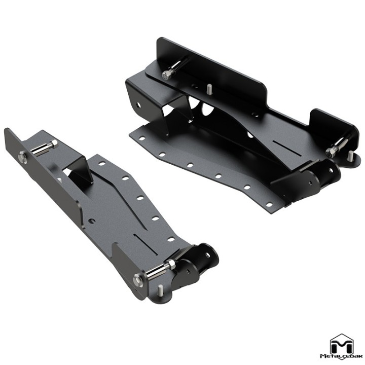 Long Arm Frame Mount System - Jeep Wrangler TJ/LJ | MetalCloak