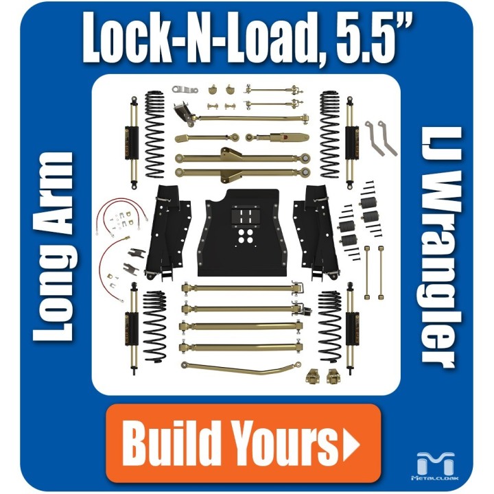 Upper Rear Weld-On Spring Bucket Relocation - Jeep Wrangler TJ/LJ | MetalCloak
