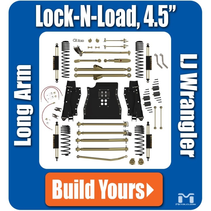Upper Rear Weld-On Spring Bucket Relocation - Jeep Wrangler TJ/LJ | MetalCloak