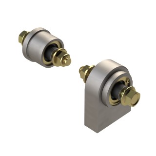 Front Duroflex Weld-On Bracket and Axle Bushing Kit - Jeep Wrangler TJ/LJ | MetalCloak