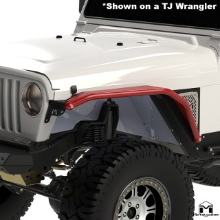 6" Overline Front Flare - Jeep Wrangler TJ/LJ | MetalCloak