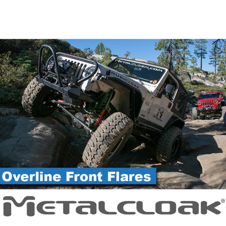 6" Overline Front Flare - Jeep Wrangler TJ/LJ | MetalCloak