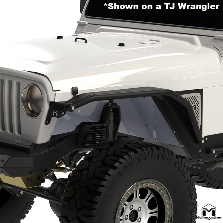 6" Overline Front Flare - Jeep Wrangler TJ/LJ | MetalCloak