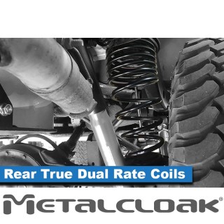 True Dual Rate Rear Coils 3.5" - Jeep Wrangler TJ/LJ | MetalCloak
