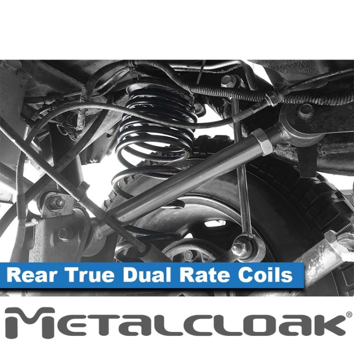 True Dual Rate Rear Coils 3.5" - Jeep Wrangler TJ/LJ | MetalCloak