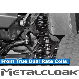 True Dual Rate Front Coils 5.5" - Jeep Wrangler TJ/LJ | MetalCloak