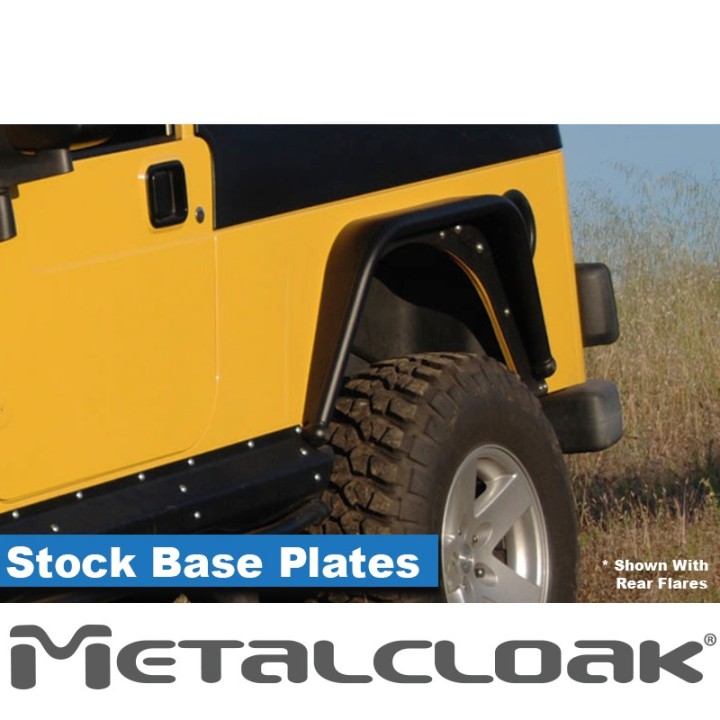Rear Flare Mounting Plate - Jeep Wrangler TJ/LJ | MetalCloak