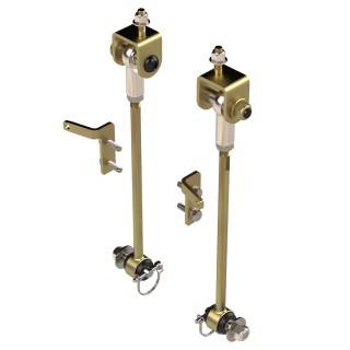 Front Sway Bar Quick Disconnects 13" - Jeep Wrangler TJ/LJ | MetalCloak