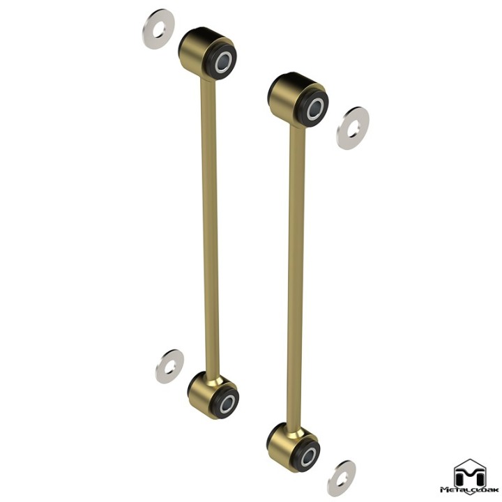 Rear Sway Bar Link Kit 14", Pair, TJ/LJ METALCLOAK - view 2