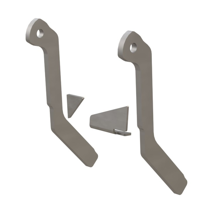Lower Front Extended Sway Bar Tabs - Jeep Wrangler TJ/LJ | MetalCloak