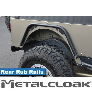 1 1/2" Rear Fender Rub Rail - Jeep Wrangler TJ/LJ | MetalCloak