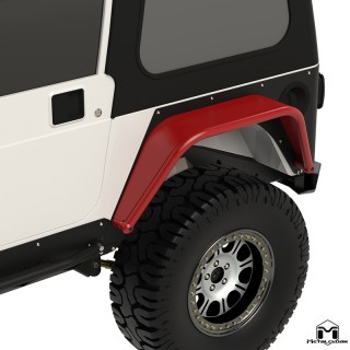 8" Rear Flare - Jeep Wrangler TJ/LJ | MetalCloak