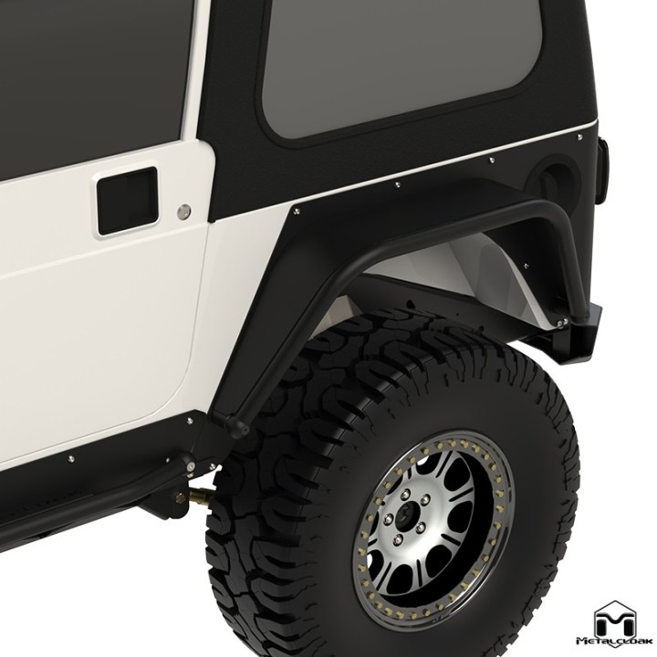 8" Rear Flare - Jeep Wrangler TJ/LJ | MetalCloak