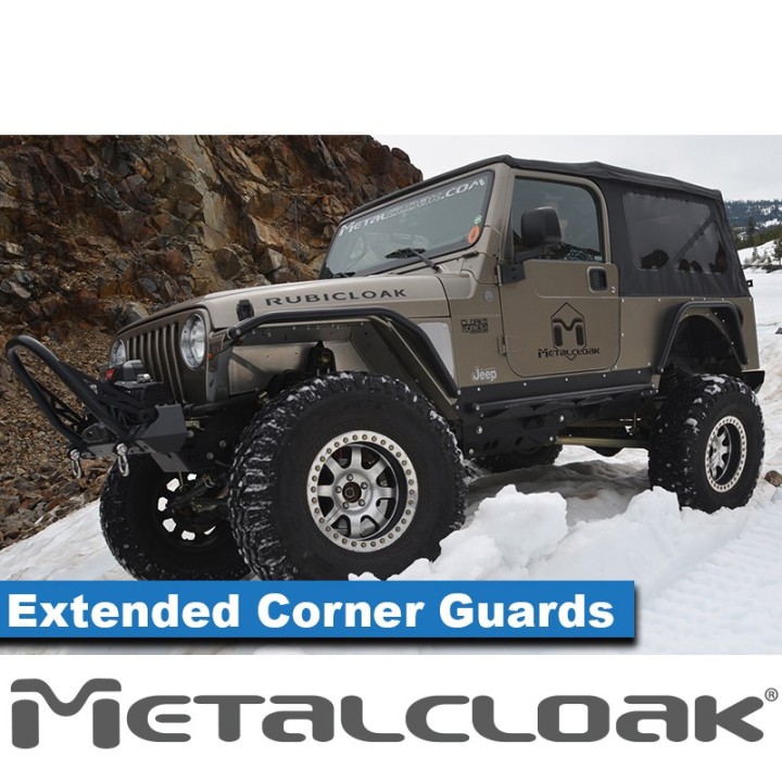 LJ Wrangler Extended Corner Guards, Pair METALCLOAK - view 3