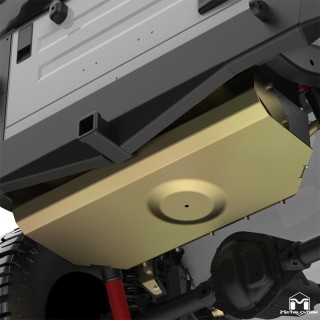 Gas Tank Skid Plate - Jeep Wrangler TJ/LJ | MetalCloak
