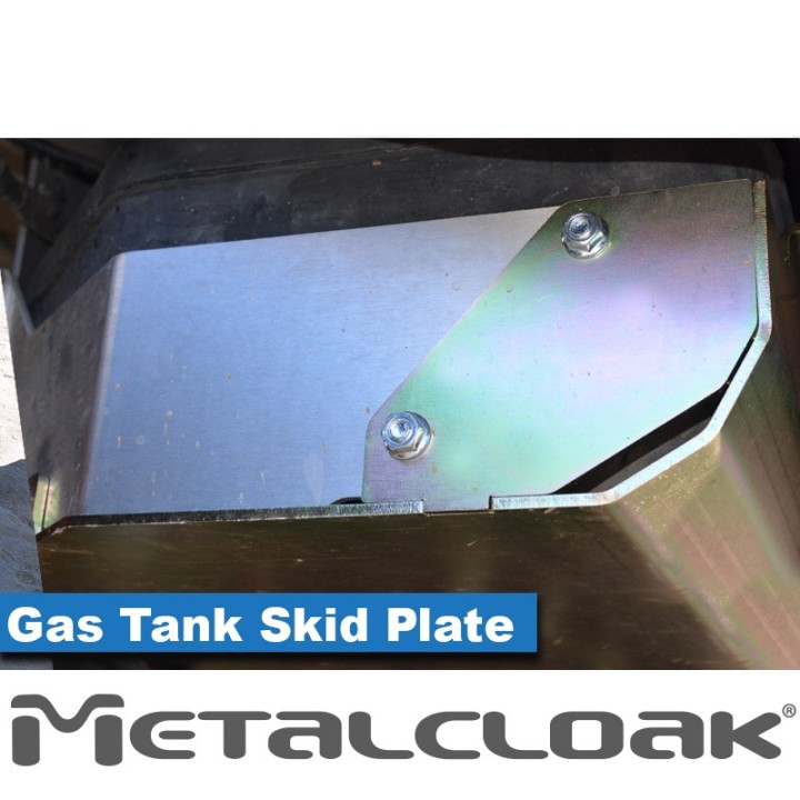 Gas Tank Skid Plate, TJ/LJ, Aluminum & Steel METALCLOAK - view 5
