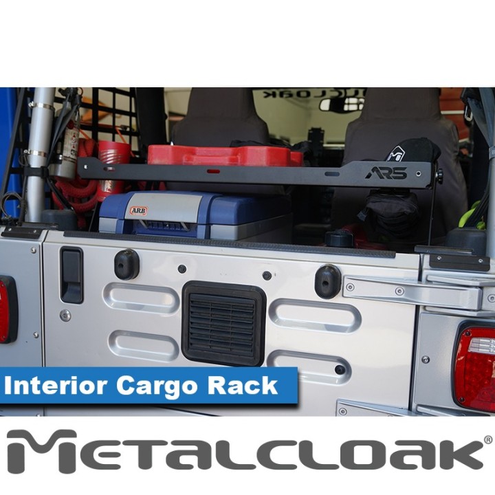 Adjustable Interior Cargo Rack System, Jeep TJ Wrangler METALCLOAK - view 3