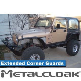 Extended Corner Guards - Jeep Wrangler TJ/LJ | MetalCloak