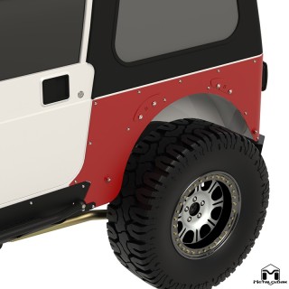 Extended Corner Guards - Jeep Wrangler TJ/LJ | MetalCloak