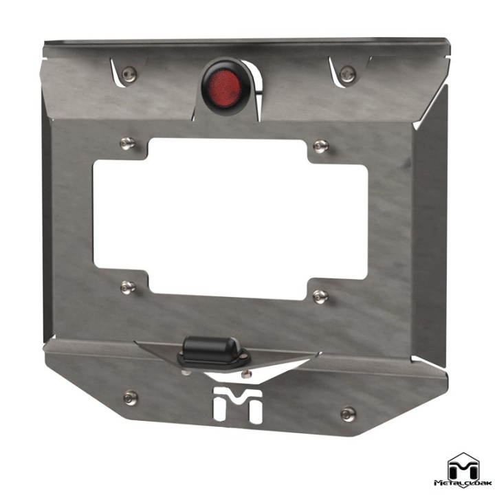Jeep TJ/LJ Wrangler License Plate Relocation Bracket, Black Powder Coat METALCLOAK - view 6
