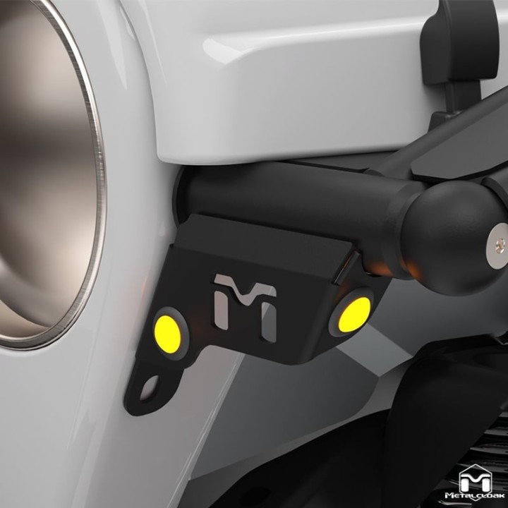 Low Profile LED Marker Lights, TJ/LJ METALCLOAK - view 3