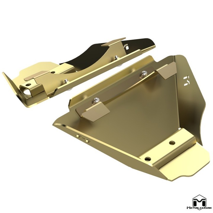 Front Lower Control Arm Skid Plates - Ford Bronco 6G | MetalCloak